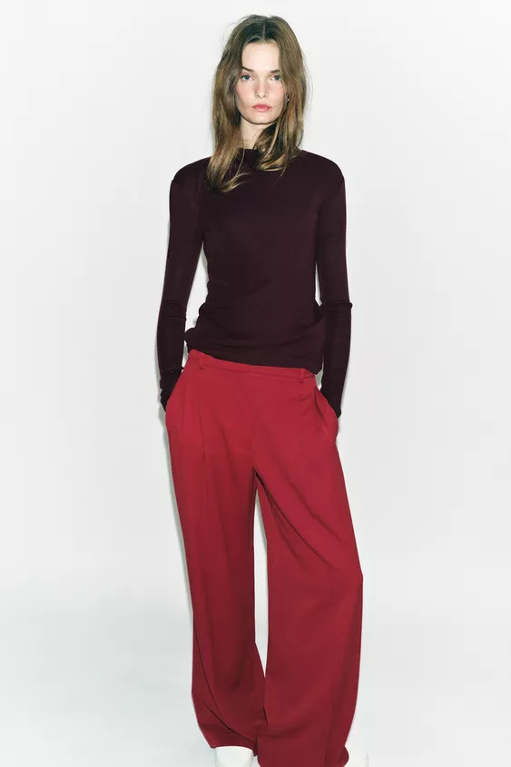 WOOL BLEND TOP | Zara US