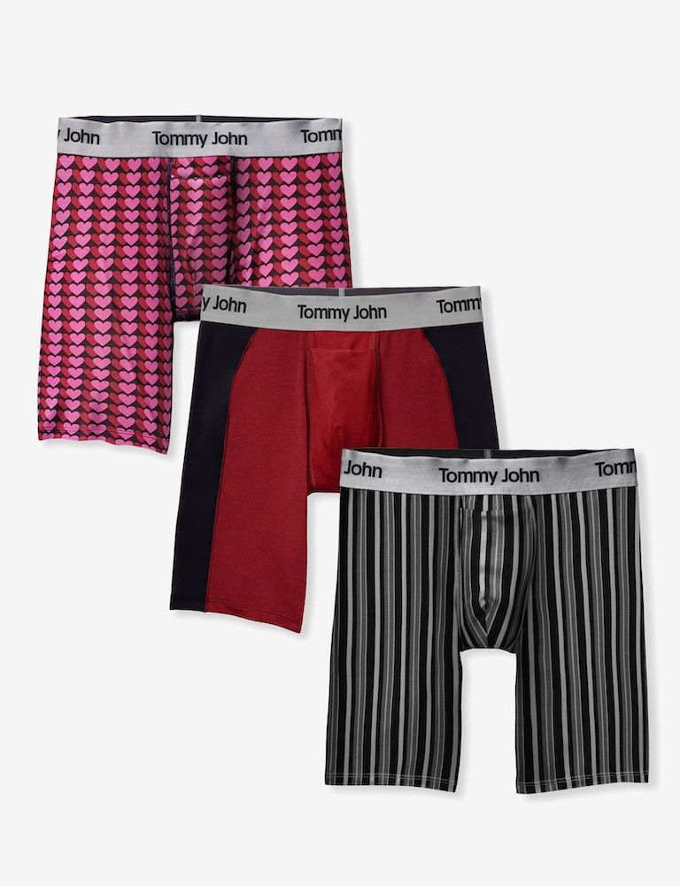Second Skin Boxer Brief 8" (3 Pack) | Tommy John