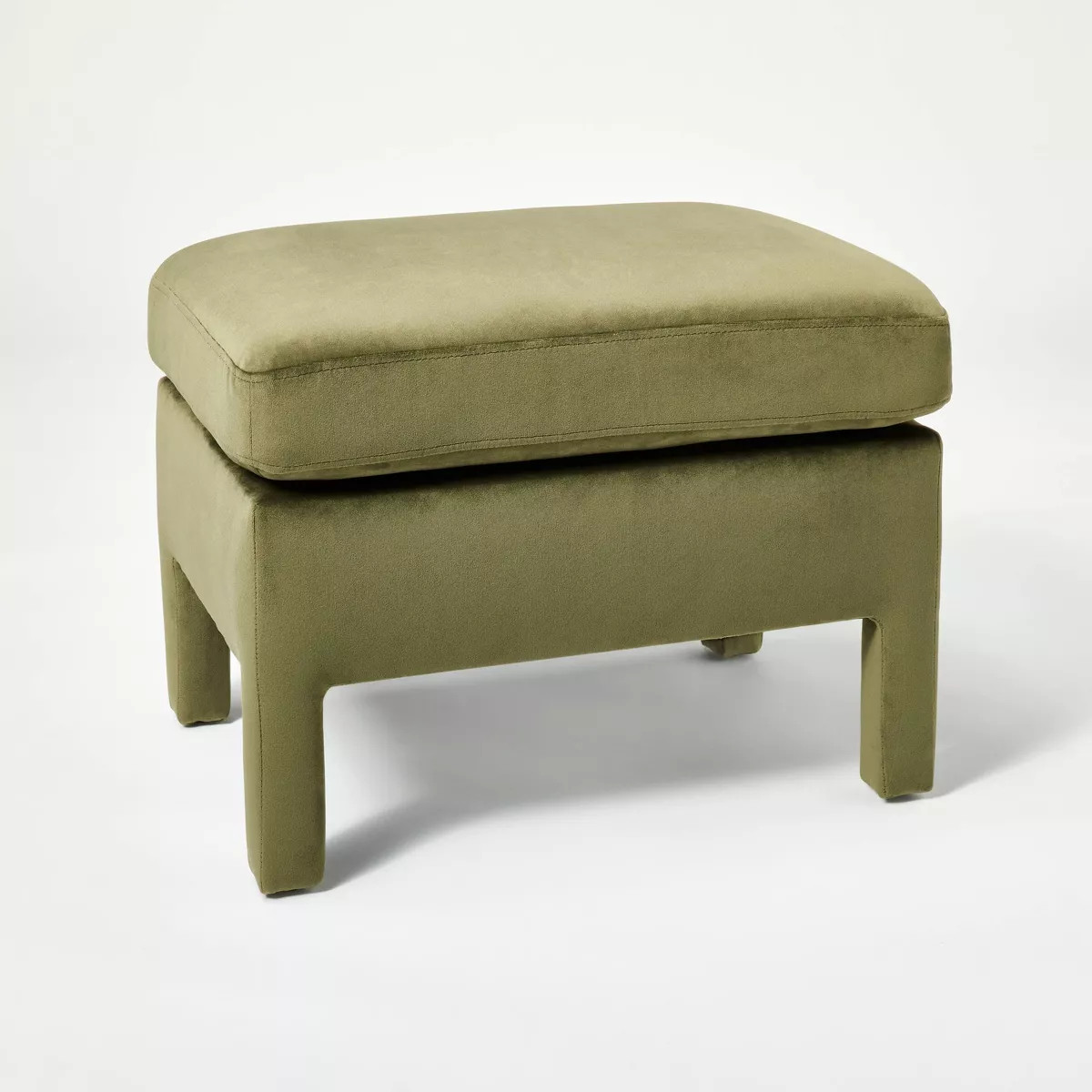 Bellfield Fully Upholstered Ottoman - Threshold™ designed with Studio McGee | Target