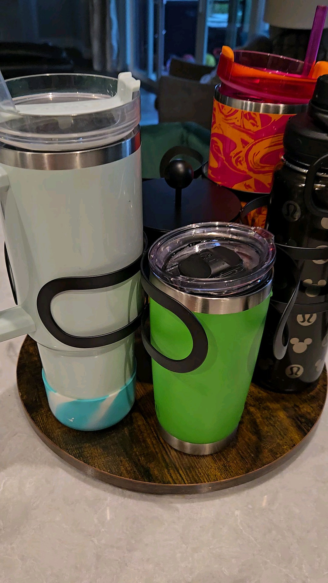 I was so sick of my counter being full of water bottles or falling out of my cabinets. This organizer fits Stanley's of all sizes! 

#LTKGiftGuide #LTKHome #LTKKids