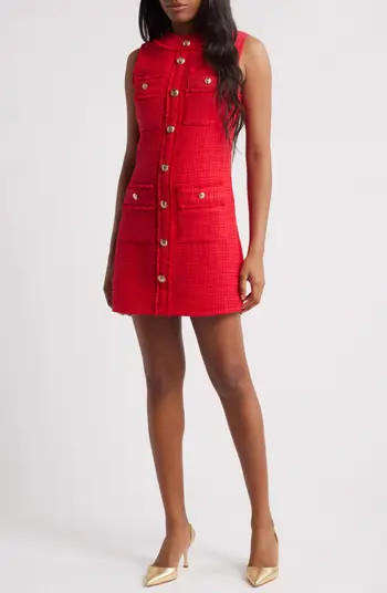 Kayli Button Front Minidress | Nordstrom