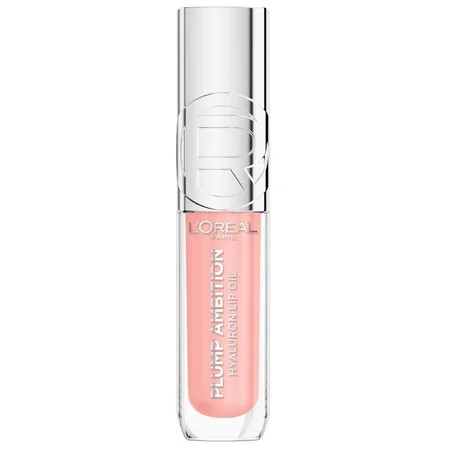 L'Oreal Paris Plump Ambition Hyaluron Lip Oil 24HR Care, Hyaluronic Acid Lip Gloss, Milky Nu, 0.16 fl oz | Walmart (US)