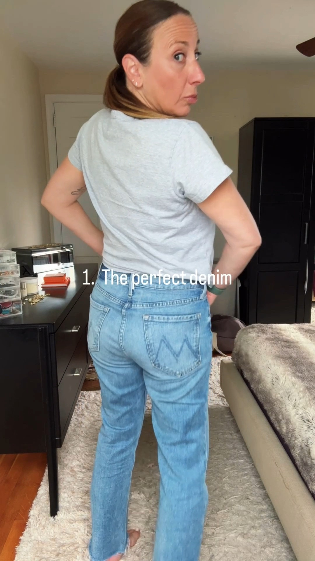 Super easy formula to take your boring tee and jeans to the next level.

#LTKgrwm #LTKmorningroutine #LTKootd