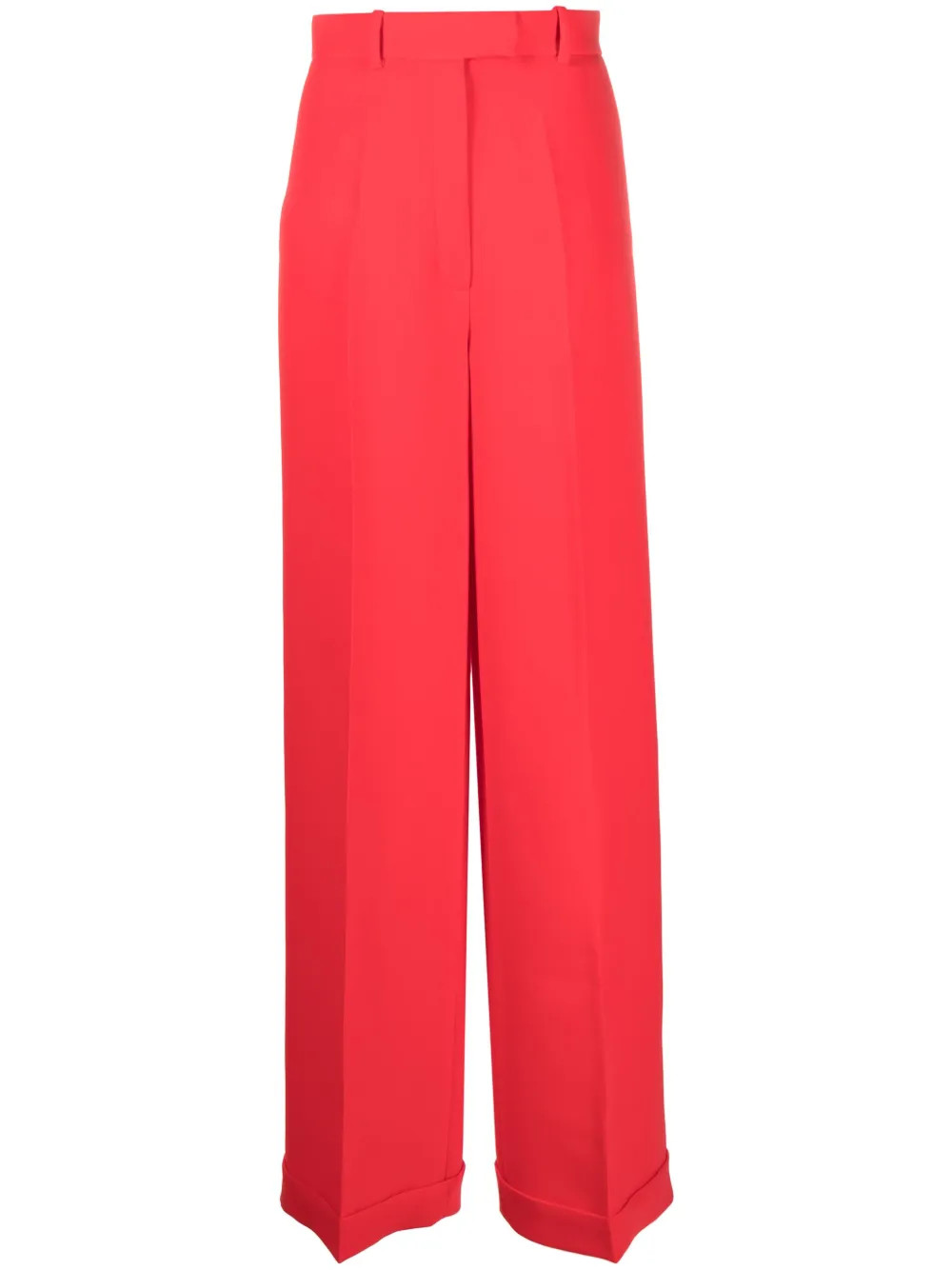 Viktor & Rolf pressed-crease concealed-fastening Tailored Trousers  - Farfetch | Farfetch Global