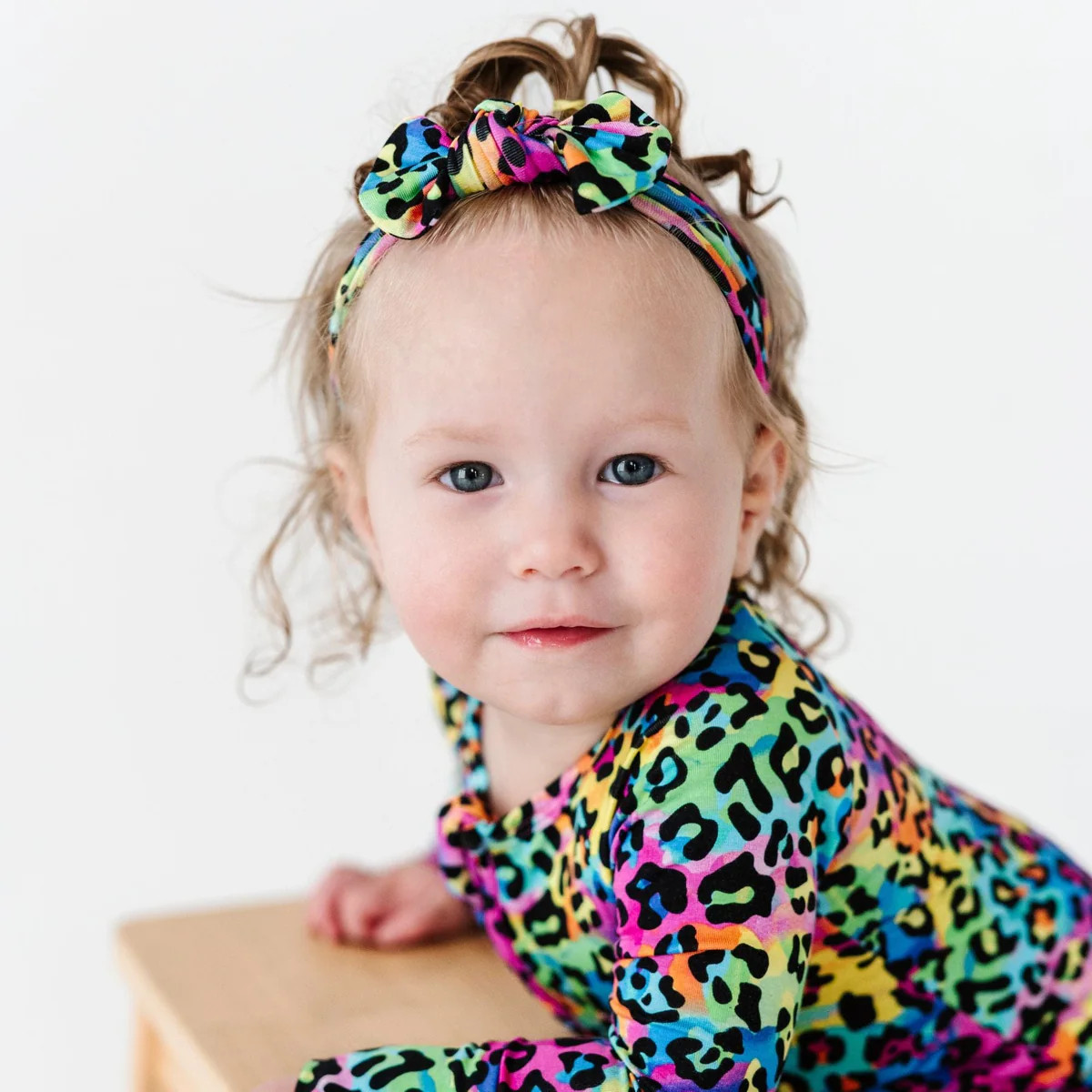 Roarin' Rainbow Headwrap | Bums & Roses