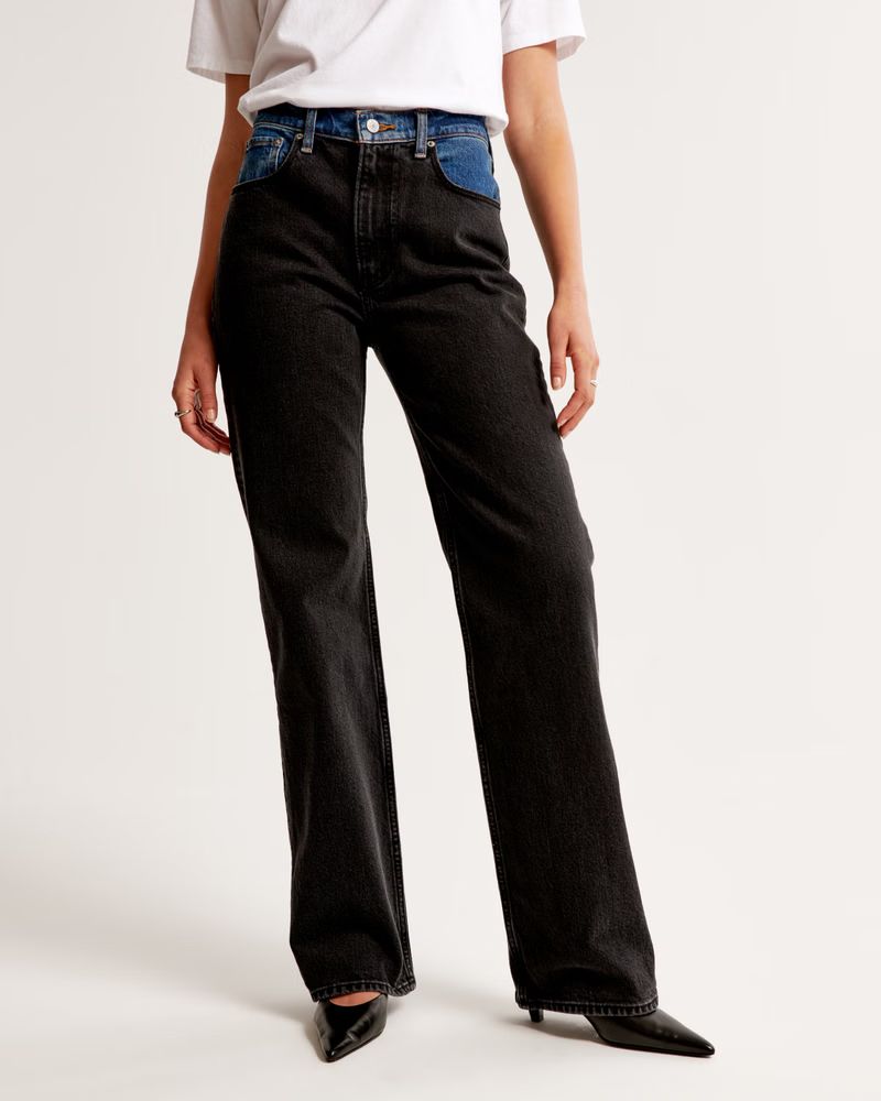 High Rise 90s Relaxed Jean | Abercrombie & Fitch (US)