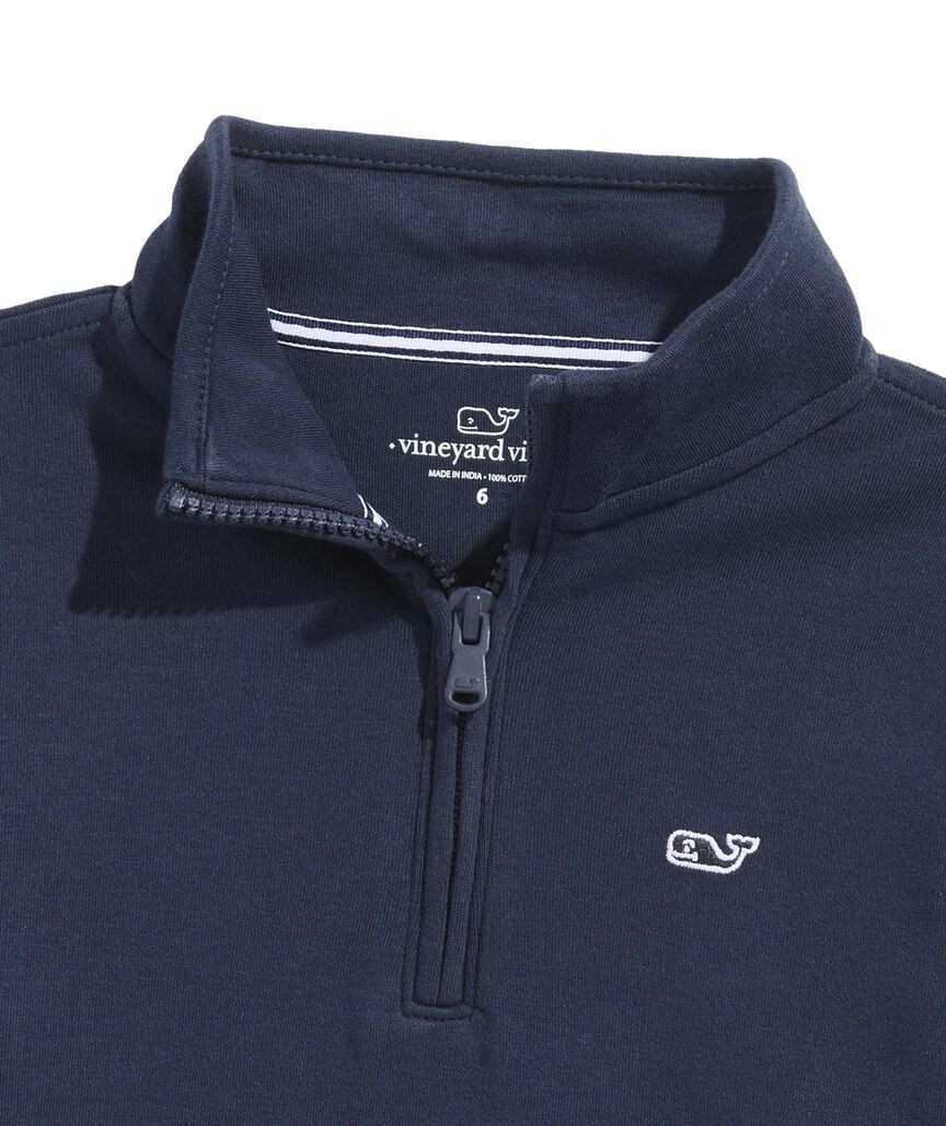 OUTLET Boys' Jersey Cotton Quarter-Zip | vineyard vines