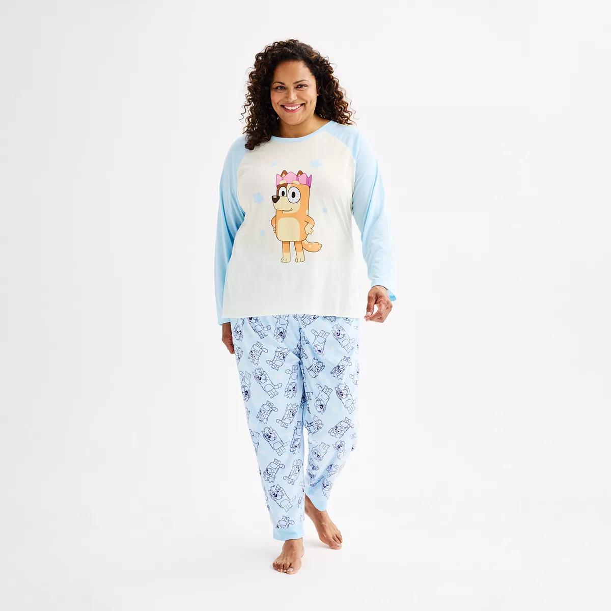 Plus Size Jammies For Your Families® Bluey Pajama Top & Pajama Bottoms Set | Kohl's