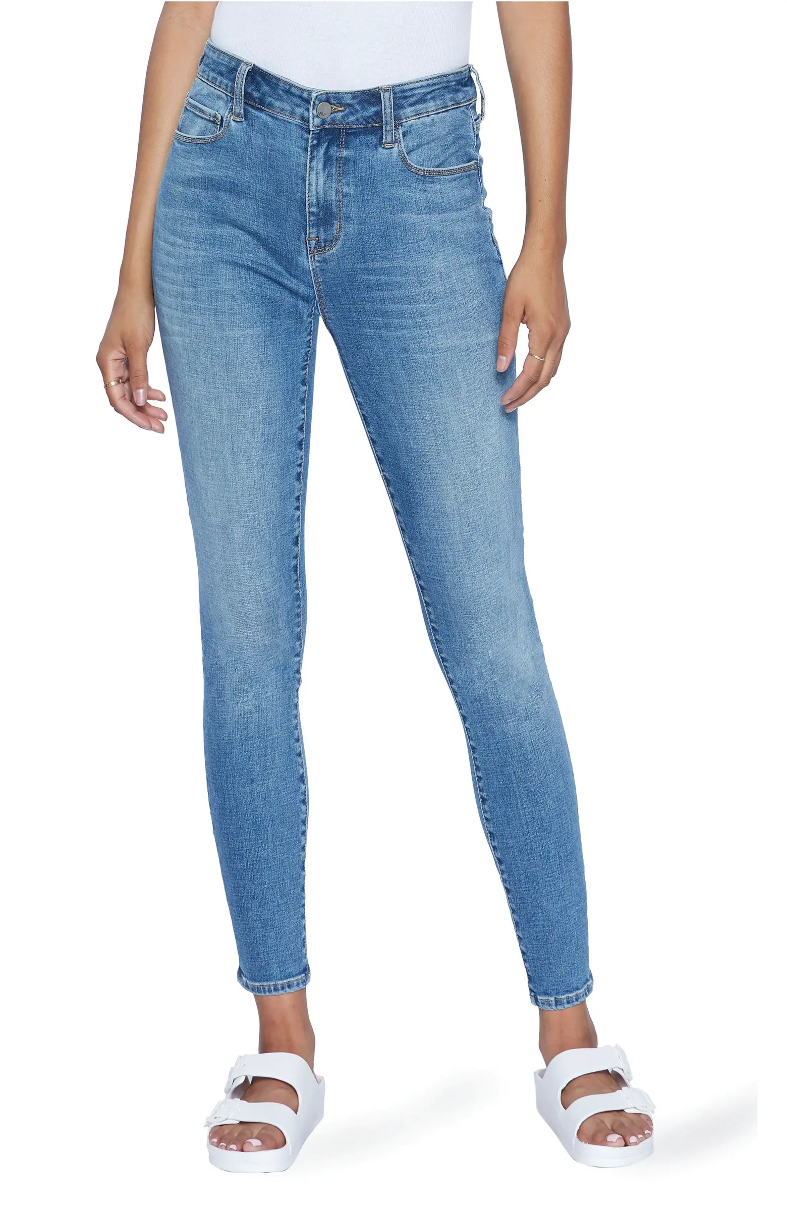 Wash Lab Denim Elizabeth High Waist Ankle Skinny Jeans | Nordstromrack | Nordstrom Rack