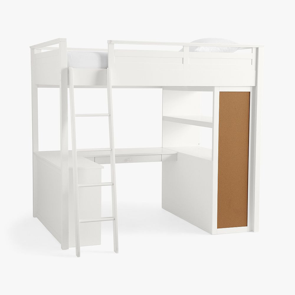 Sleep & Study\u00ae Full Dresser Loft Bed | Pottery Barn Teen