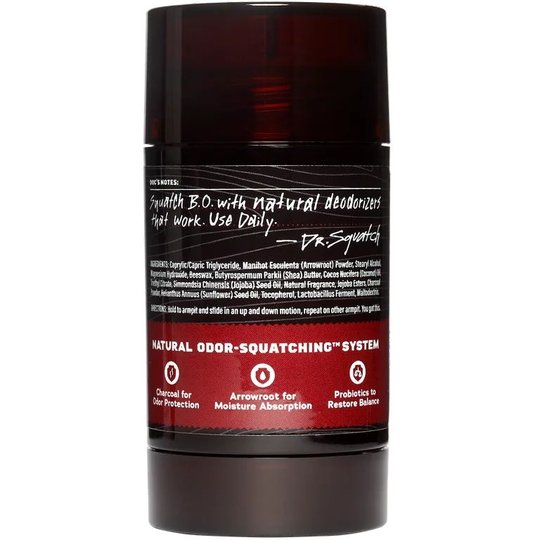 Dr. Squatch Natural Deodorant, Bay Rum, 2.65 oz - Walmart.com | Walmart (US)