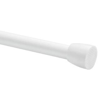 28 in. - 48 in. Tension Curtain Rod in White | The Home Depot