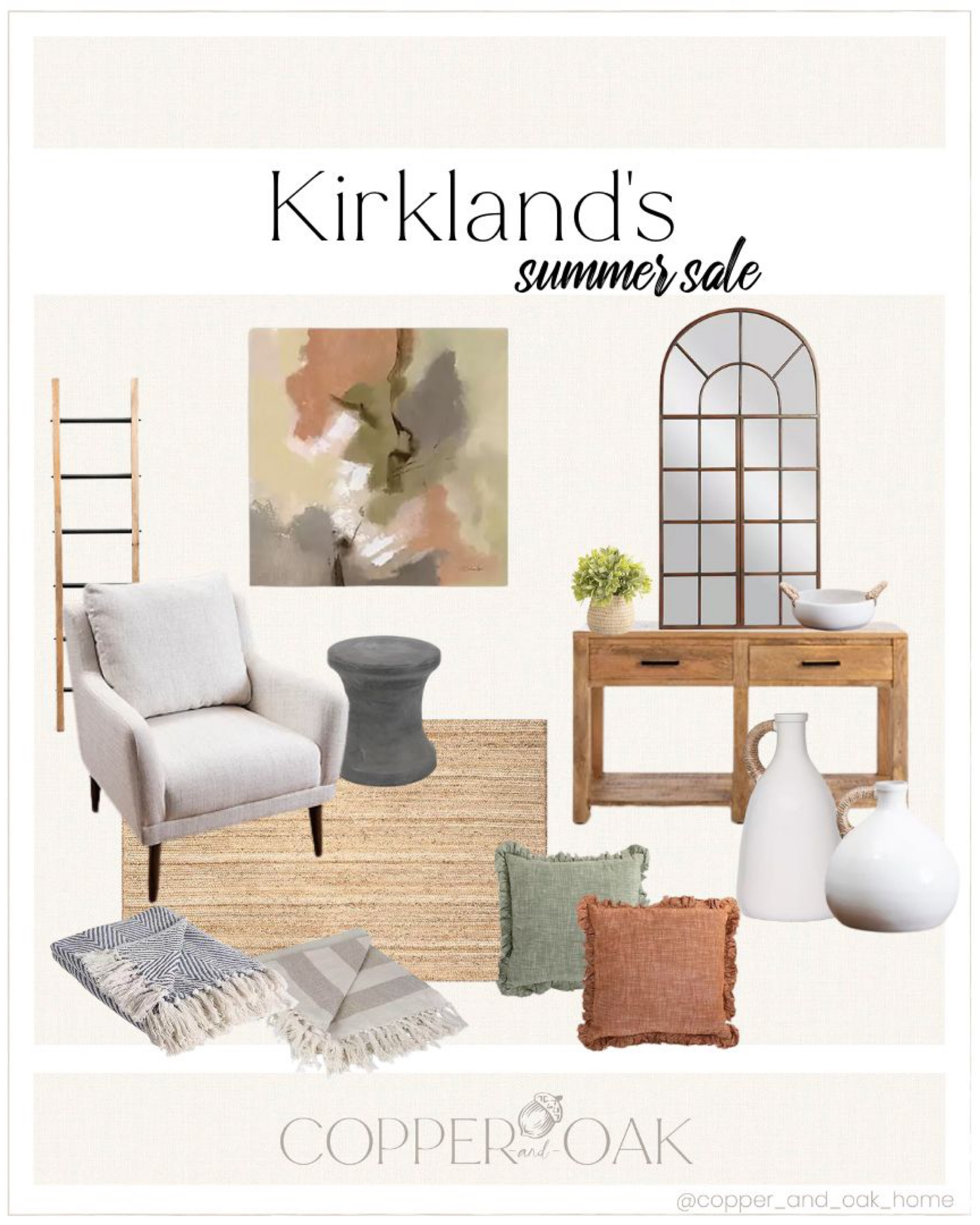 Kirkland’s Summer Sale!

#LTKFind #LTKfamily #LTKhome