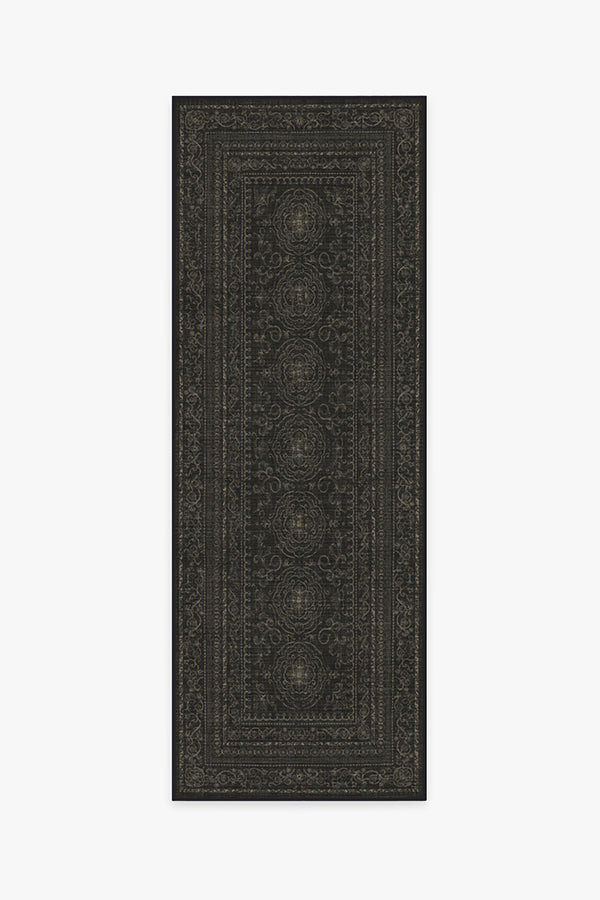 Gisele Soft Black Premium Rug | Ruggable
