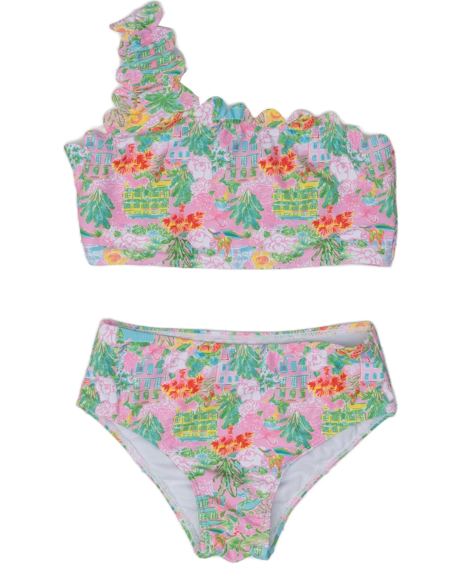 BAHAMA CHARMING CHARLESTON TWO PIECE SWIM UPF50 | The Oaks Apparel Company
