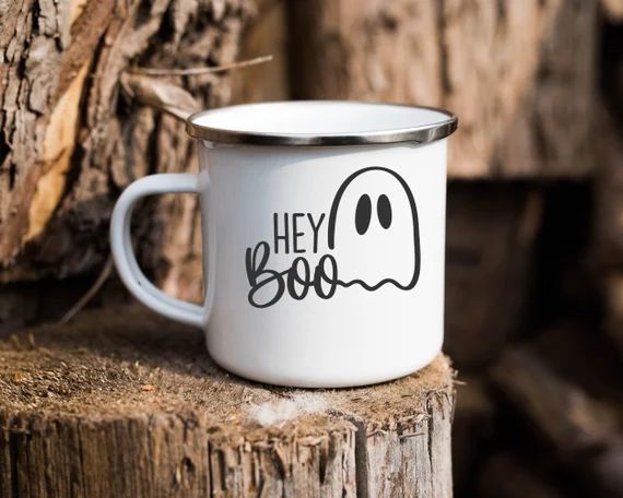 Hey Boo Mug, Halloween Mug, Spooky Mug, Halloween Cup, Spooky Cup, Halloween Gift, Fall Mug, Fall... | Etsy (US)