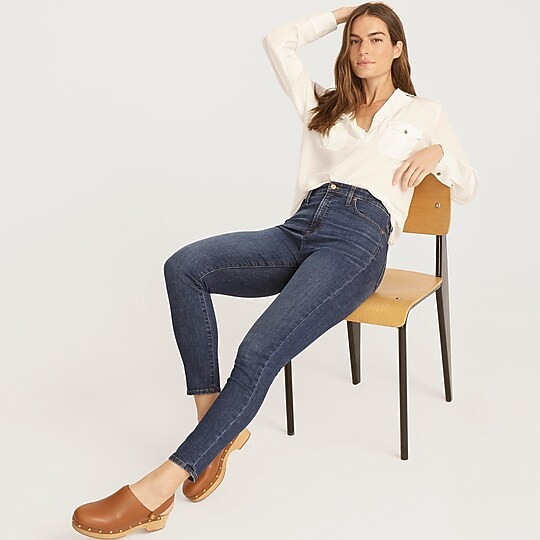 Curvy toothpick jean in Dryden wash | J. Crew US
