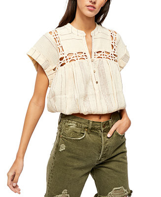 Cedar Lace Pullover Top | Macys (US)