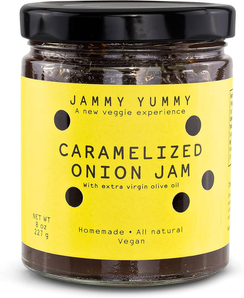 Caramelized Onion Jam - All Natural Jam, JAMMY YUMMY Caramelized Onion Jam, Spread for Burger, Ja... | Amazon (US)