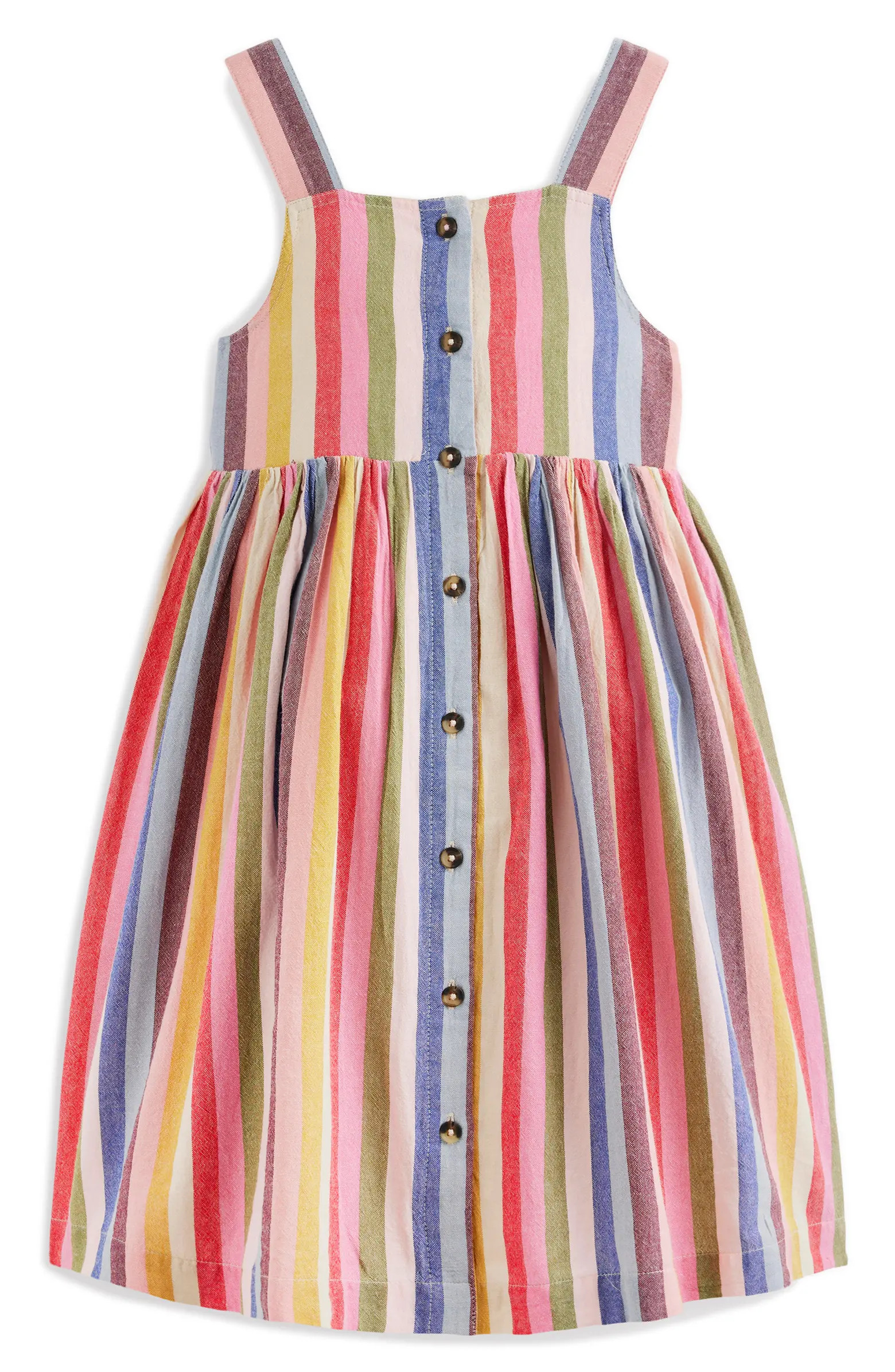 Remy Button Front Cotton Sundress | Nordstrom