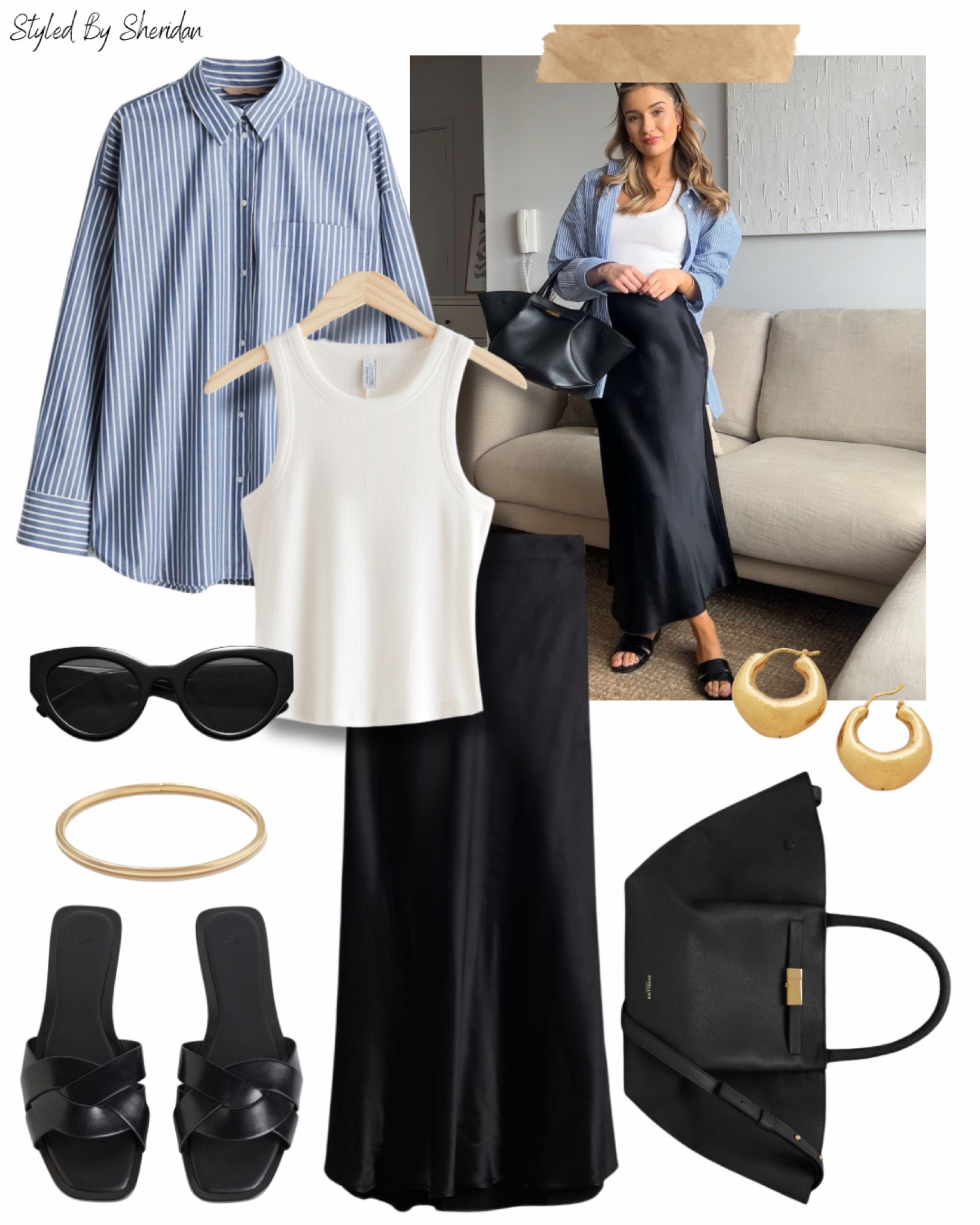 Get the look 📷 Styling a blue striped shirt 

#LTKuk #LTKstyletip #LTKeurope