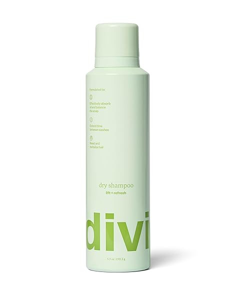 Divi Dry Shampoo Spray for Women - Formulated to Absorb Oil, Balance the Scalp and Extend Time Be... | Amazon (US)