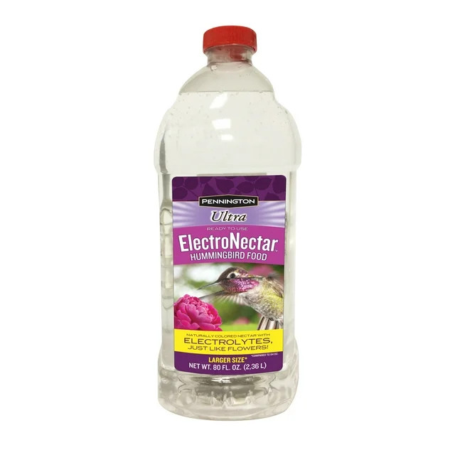 Pennington, Ready to Use, Ultra Electro Nectar Clear Hummingbird Food & Electrolytes, 80 oz. Bott... | Walmart (US)