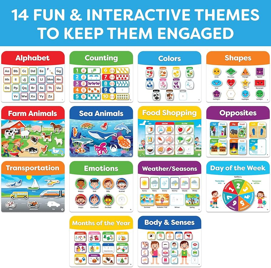 My Preschool Busy Book for Montessori Toddlers Ages 3 and Up - Preassembled - Preschool Learning ... | Amazon (US)