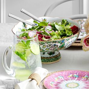 Williams Sonoma Famille Rose Porcelain Fruit Bowl | Williams-Sonoma