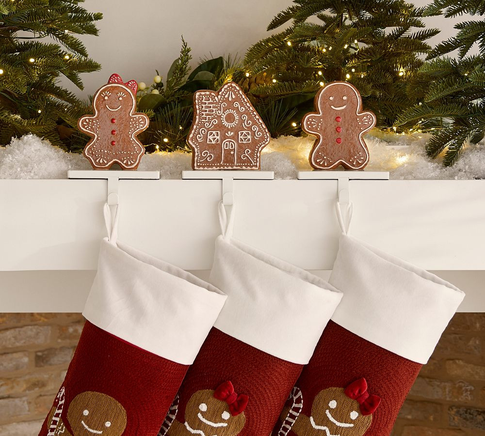 Gingerbread Stocking Holder | Pottery Barn (US)