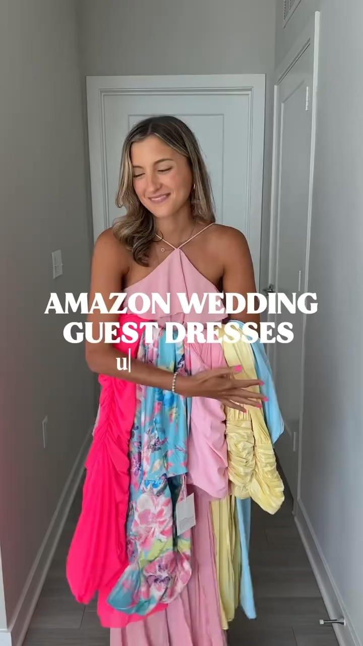 Amazon spring wedding guest dresses under $75 💕💍