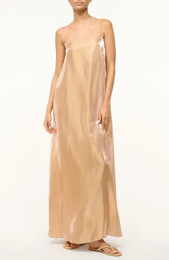 STAUD Delphina Gown in Rose Gold at Nordstrom Rack, Size Medium | Nordstrom Rack