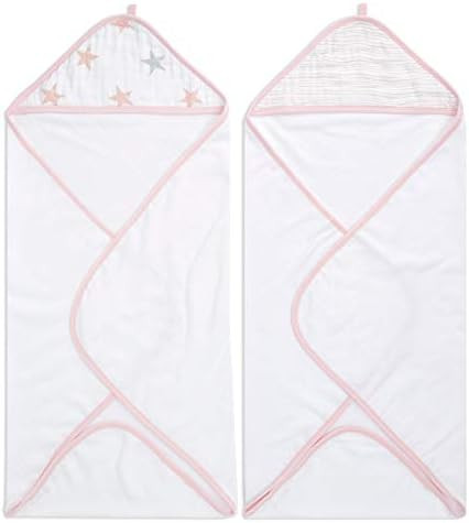aden + anais Classic Hooded Baby Bath Towel, 100% Terry Cotton Soft Baby Bath Towel for Kids, Tod... | Amazon (CA)