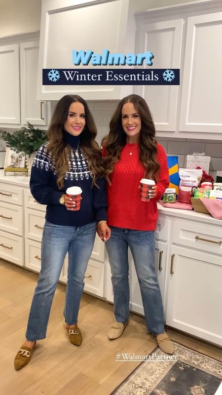 Navy or red - which new @walmart sweater is your fave? ❄️ #walmartpartner 🎄Walmart not only has everyone’s favorite fashion finds - BUT it’s also your one stop destination for getting your family ready for the winter when it comes to wellness! From supplements and $4 generic prescriptions to homeopathic cold remedies and affordable wellness products for all ages, Walmart makes it so easy to get your groceries, clothing items AND over the counter pharmacy items in one quick store trip or online order! 

Walmart has thousands of items that are HSA / FSA eligible too! Stock up on basics like allergy medicine, thermometers, supplements & more before your benefits expire!

We love that Walmart helps us get all the products we need for our families for less and while saving us time too! Leave a comment below if you’d like us to DM you links for anything shown! 🎁 Happy Shopping {& Saving}! ~ W & L

#walmartwellness

#LTKstyletip #LTKSeasonal #LTKVideo