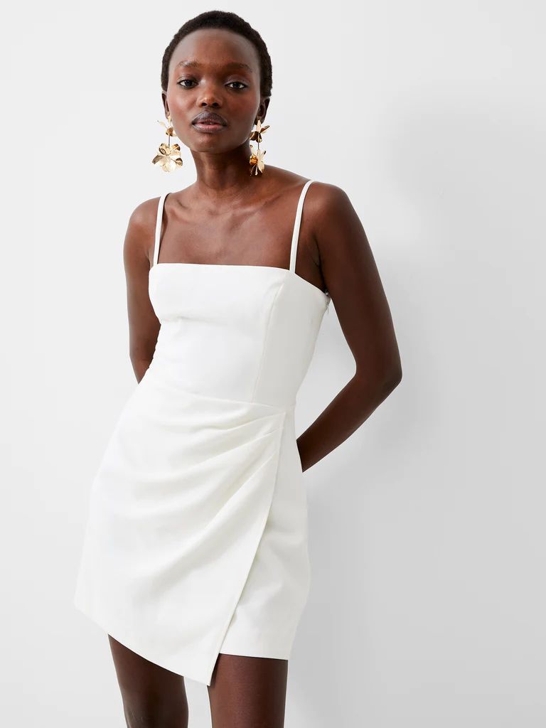 Whisper Straight Neck Strappy Dress | French Connection (US)