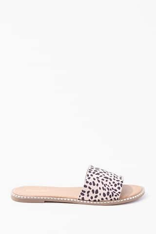Metallic Cheetah Print Sandals | Forever 21 (US)