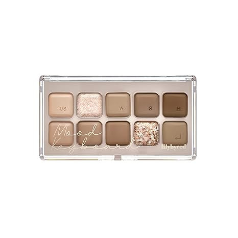 LILYBYRED Mood keyboard eyeshadow palette | Soft neutral ash color, Long-Wearing, glitter, Clear ... | Amazon (US)