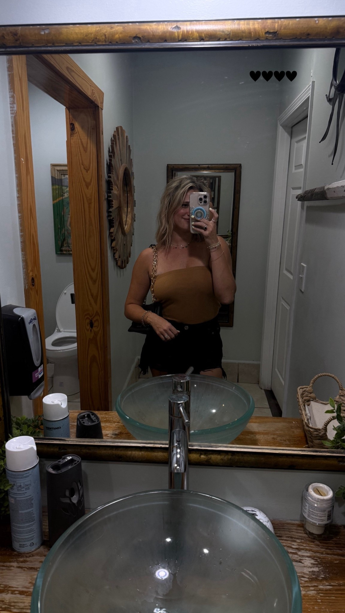 wore this to get drinks & dinner with one of my besties! Perfect for summer ➡️ fall transition esp. for those of you that live somewhere that is still hot 🔥 **this tube too is less than $8 from target!**