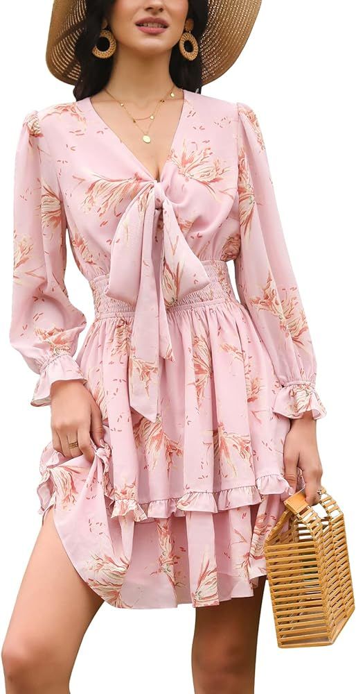 Affordable Spring Pink Dress Fashion Amazon | Amazon (US)