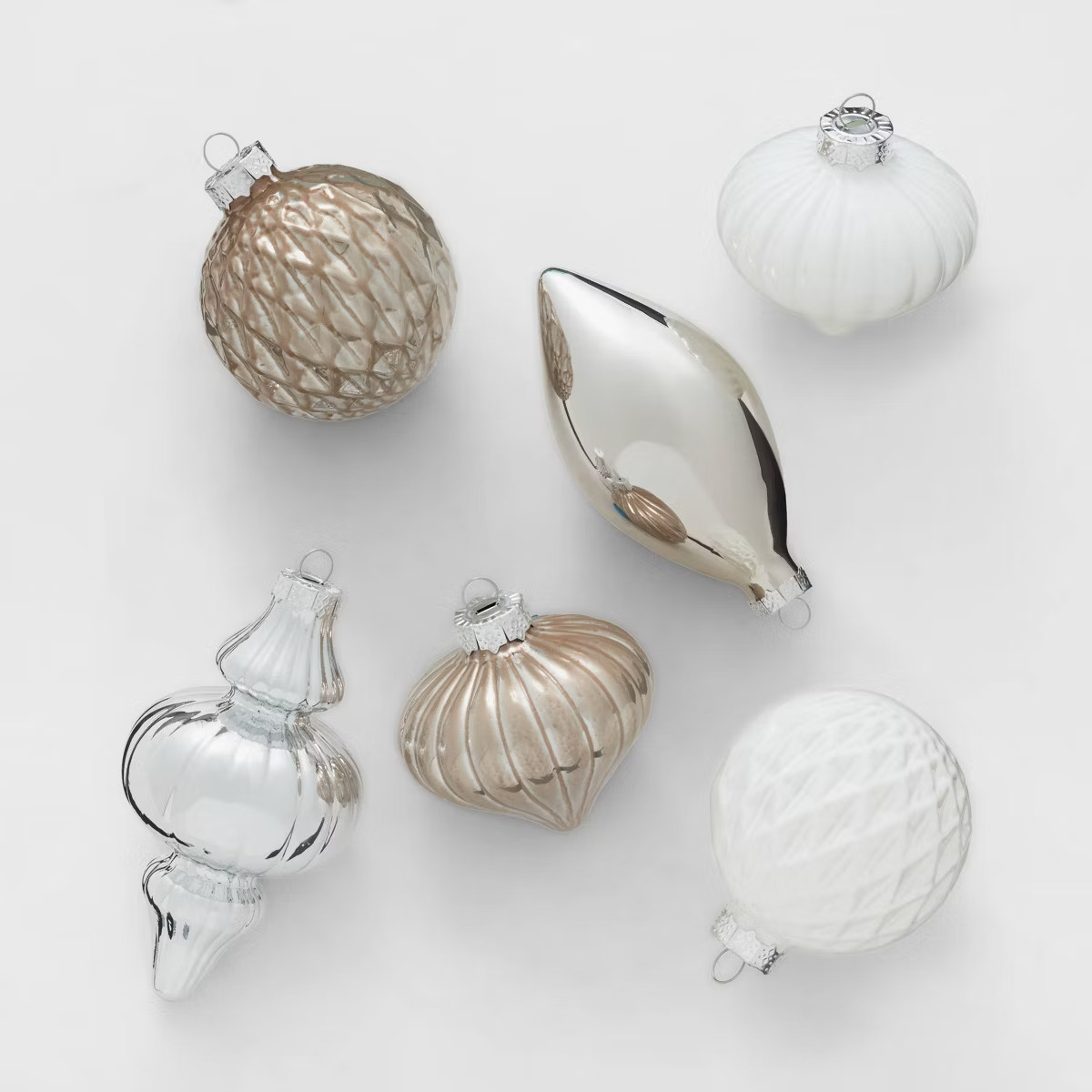 Glass Christmas Tree Ornament Set 10pc - Wondershop™ | Target