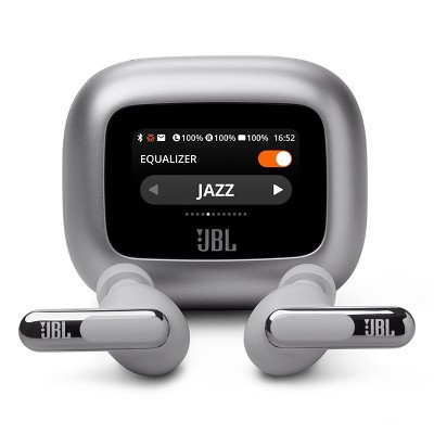 JBL Live Beam 3 Noise-Cancelling Earbuds with Smart Case (Silver) | Target