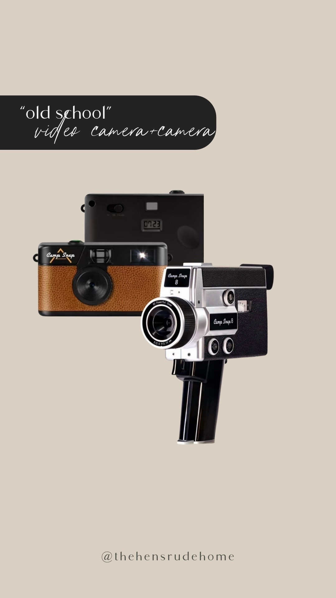 Old school digital camera and camcorder 

#LTKHoliday #LTKFamily #LTKGiftGuide