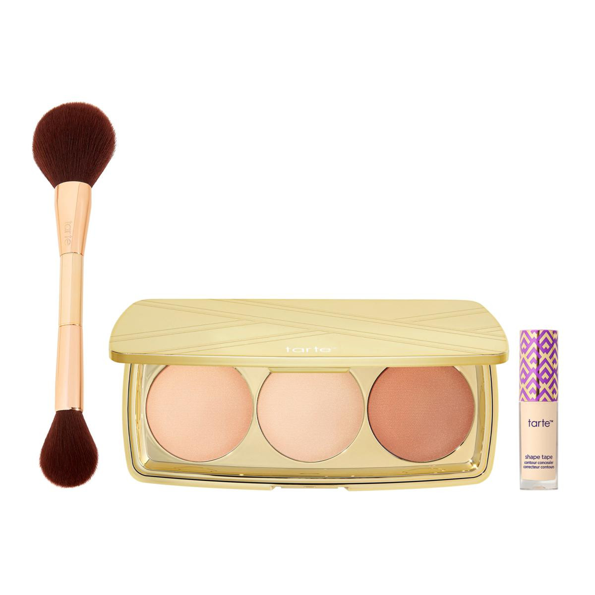 tarte 3-piece Shape Tape Glow Powder Complexion Set - 22142785 | HSN | HSN