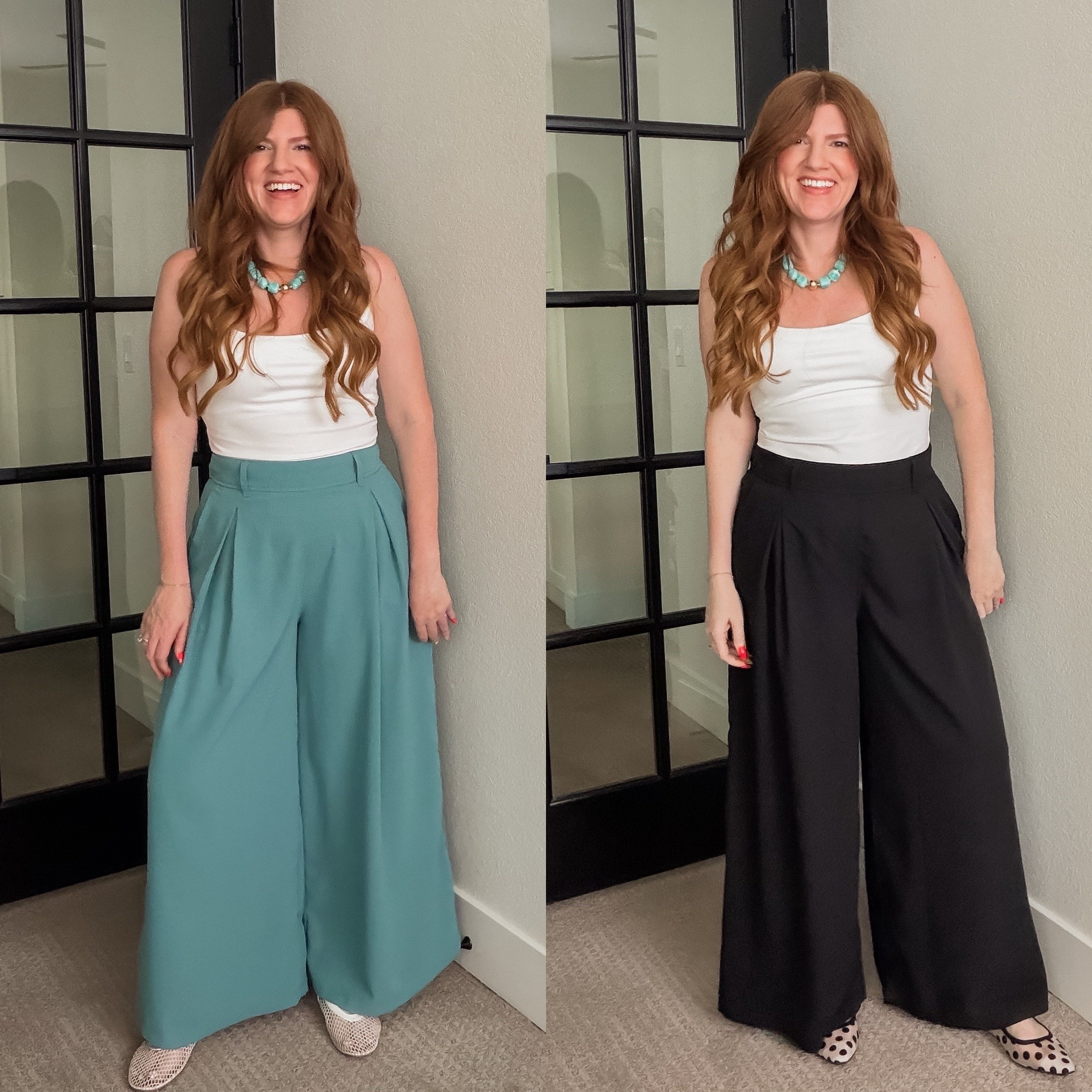Petite friendly work pants from amazon. Size medium petite.

#LTKWorkwear #LTKPetite #LTKSaleAlert