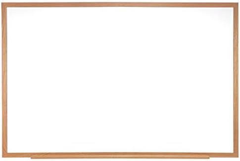 Ghent 24" x 36" Wood Frame Non-Magnetic Whiteboard, Natural Oak/White (M2W-23-1) - Made in USA | Amazon (US)