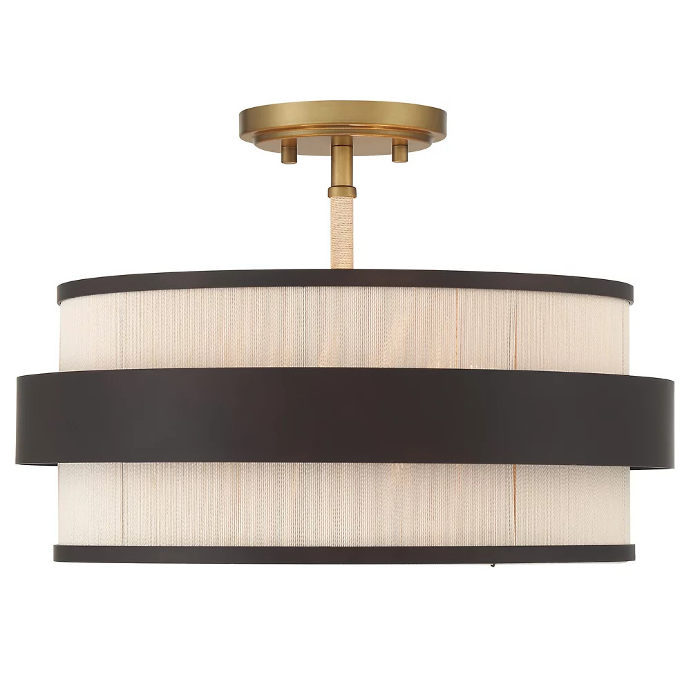 Harbor Wrap Semi-Flushmount by Minka-Lavery at Lumens.com | Lumens