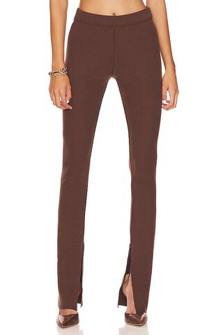 The Range Slit Legging in Espresso from Revolve.com | Revolve Clothing (Global)