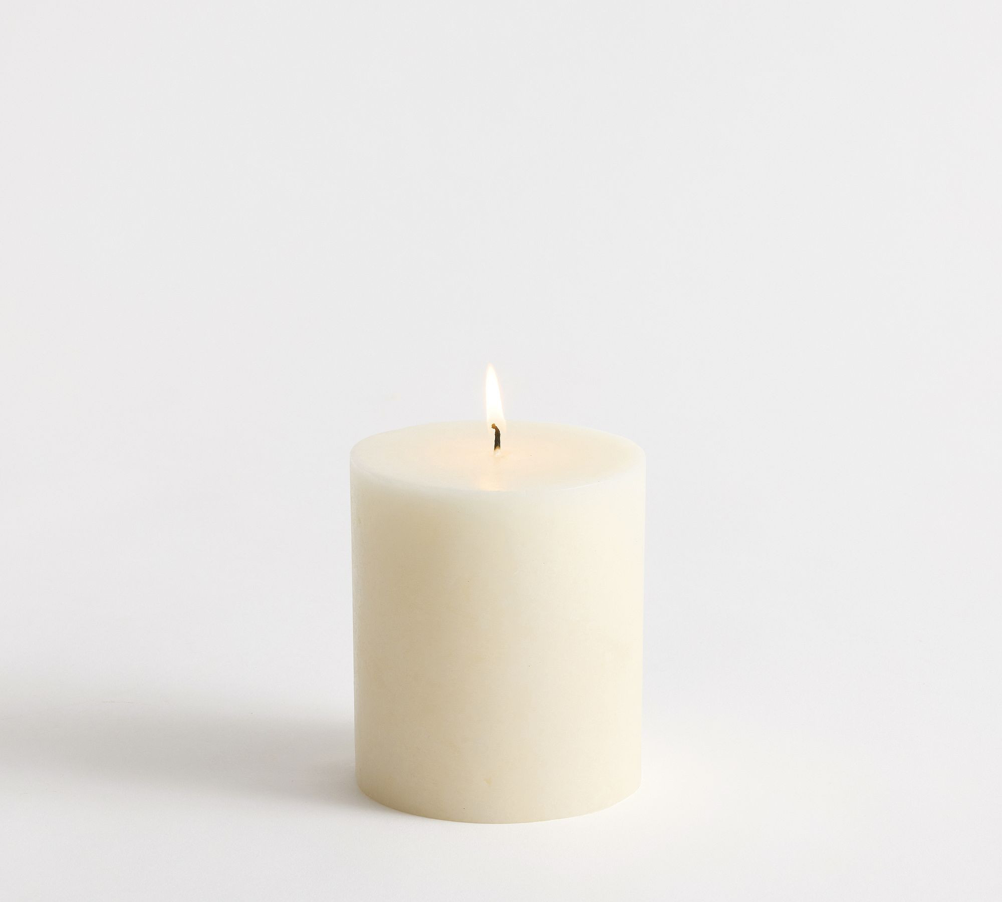 Marble Stone Pillar Candle | Pottery Barn (US)