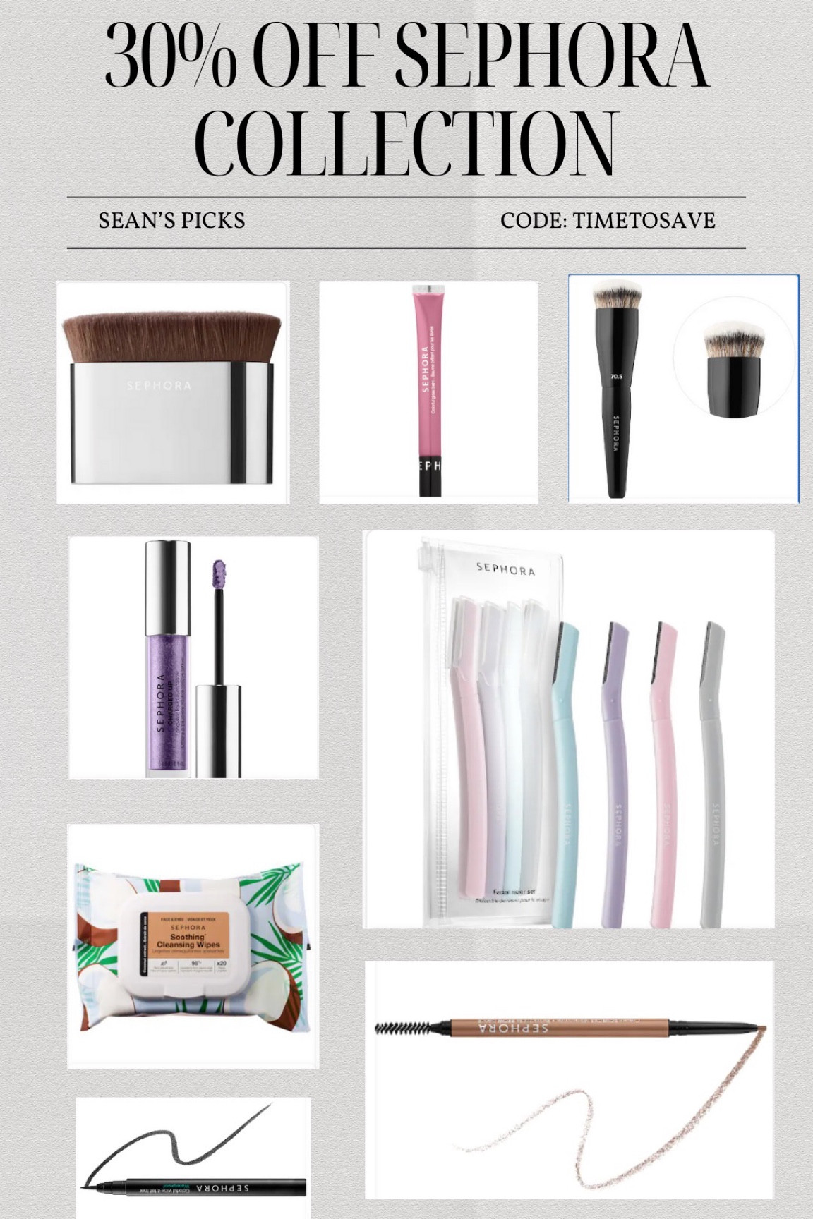 The eyebrow pencil and eye liner are my favorites from the Sephora Collection, never get them anywhere else! 30% rn

#LTKsalealert #LTKbeauty #LTKplussize