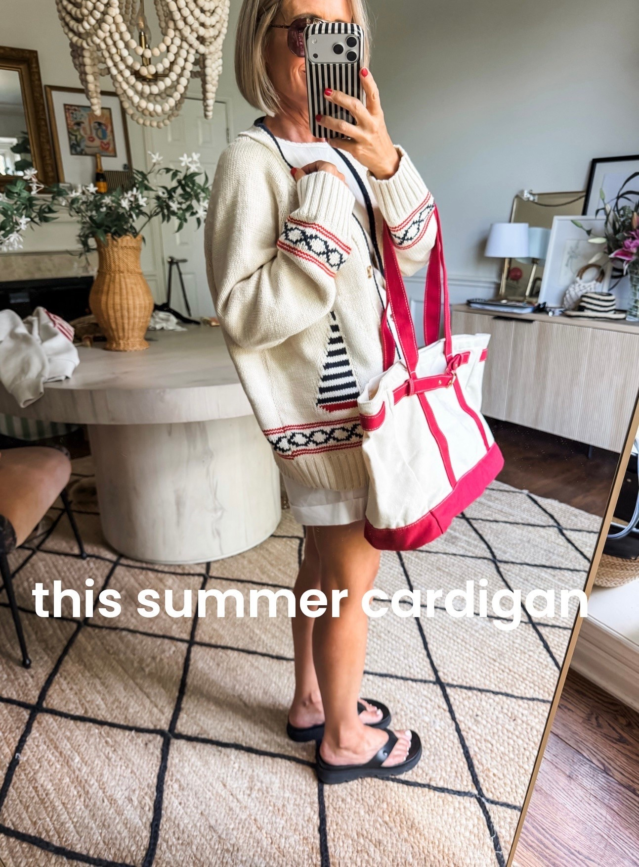 on sale now
summer outfit
cardigan in my true size xs
white shorts in my true size xs

#LTKSaleAlert #LTKOver40 #LTKSeasonal